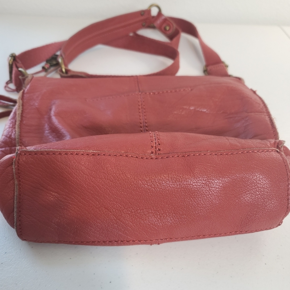 The Sak Leather Studded Foldover Crossbody Bag - Picture 7 of 10